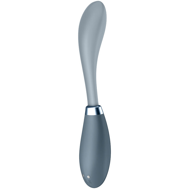 Satisfyer G-Spot Flex 3 Vibratore in Silicone Grigio - immagine 3