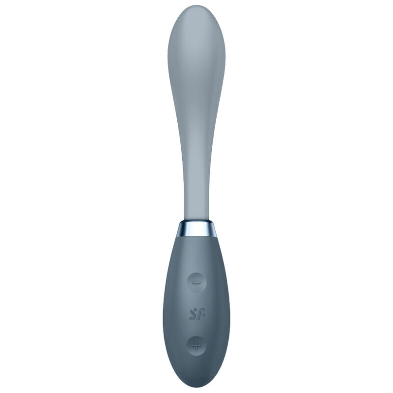Satisfyer G-Spot Flex 3 Vibratore in Silicone Grigio - immagine 2