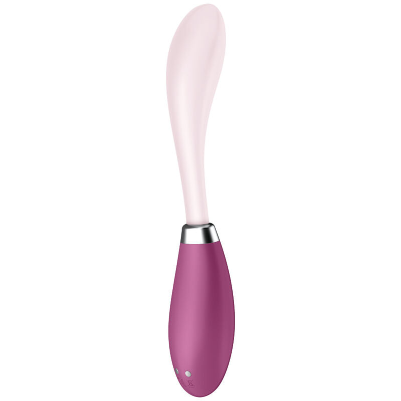 Satisfyer G-Spot Flex 3 Vibratore Premium in Silicone Rosso - immagine 3