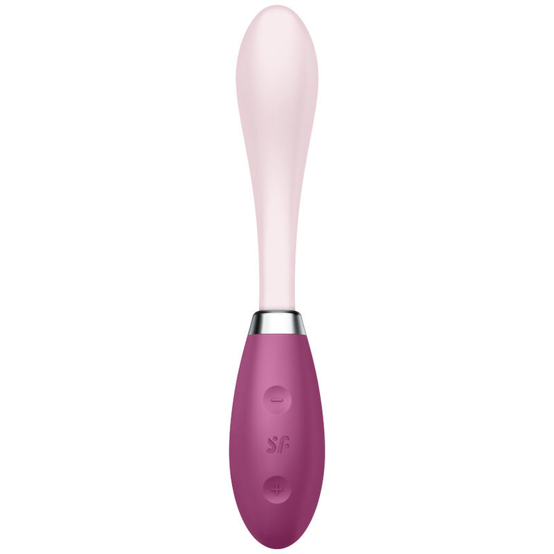 Satisfyer G-Spot Flex 3 Vibratore Premium in Silicone Rosso - immagine 2
