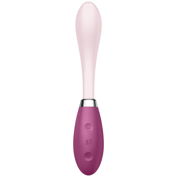 Satisfyer G-Spot Flex 3 Vibratore Premium in Silicone Rosso - immagine 2