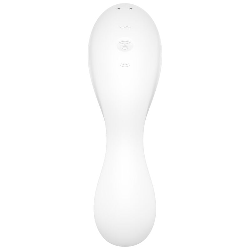 SATISFYER - STIMOLATORE E VIBRATORE CURVY TRINITY 5 AIR PULSE BLU