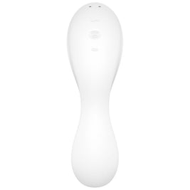 SATISFYER - STIMOLATORE E VIBRATORE CURVY TRINITY 5 AIR PULSE BLU