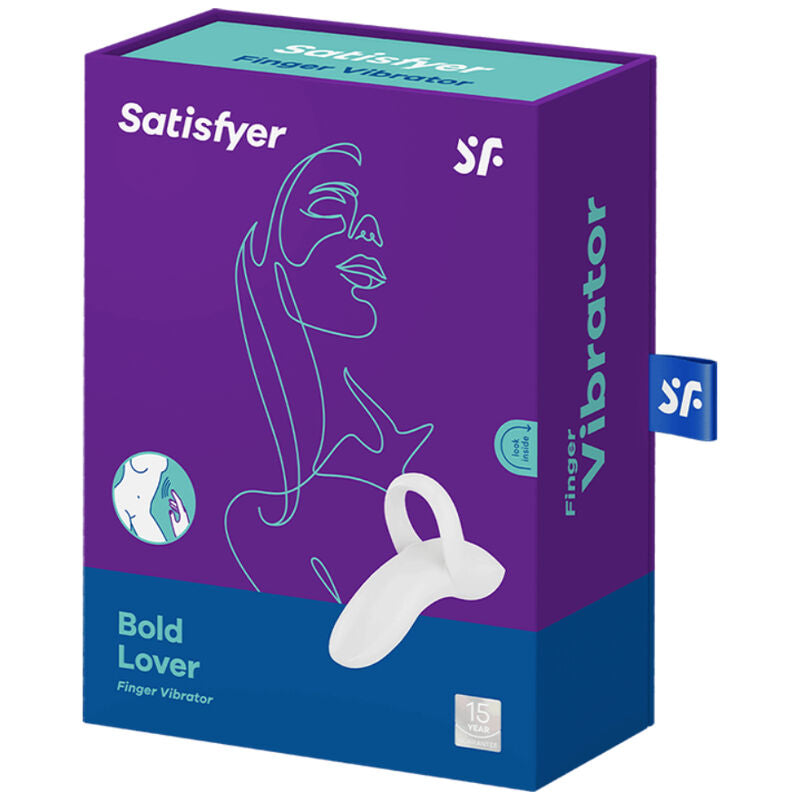 SATISFYER - VIBRATORE DA DITO BOLD LOVER ROSA