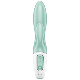 SATISFYER - APP VIBRATORE GONFIABILE CONIGLIO AIR PUMP BUNNY 5+ VERDE