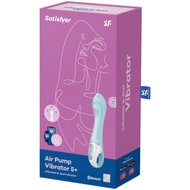 Satisfyer Air Pump 5+ Vibratore Gonfiabile G-Spot con APP - immagine 4