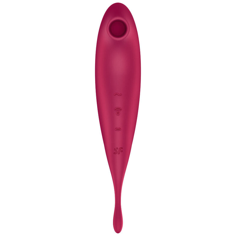 SATISFYER - TWIRLING PRO+ STIMOLATORE E APP VIBRATORE VERDE