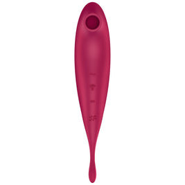 SATISFYER - TWIRLING PRO+ STIMOLATORE E APP VIBRATORE VERDE
