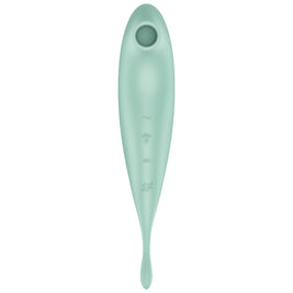 SATISFYER - TWIRLING PRO+ STIMOLATORE E APP VIBRATORE VERDE