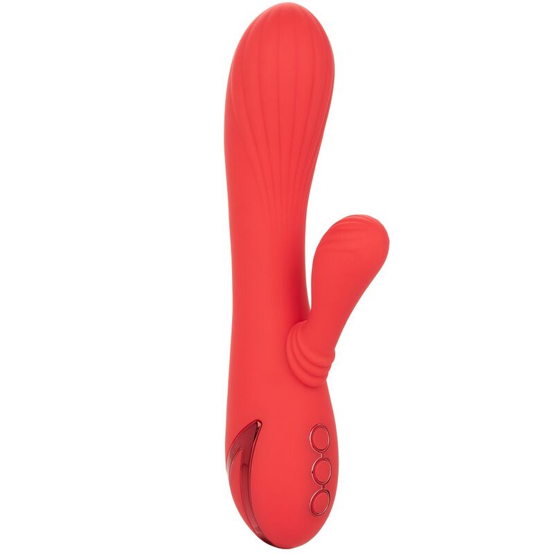 Calexotics Palisades Rosso Passione Rabbit Premium in Silicone