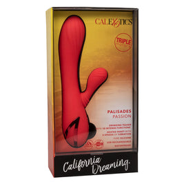 Calexotics Palisades Rosso Passione Rabbit Premium in Silicone - immagine 3