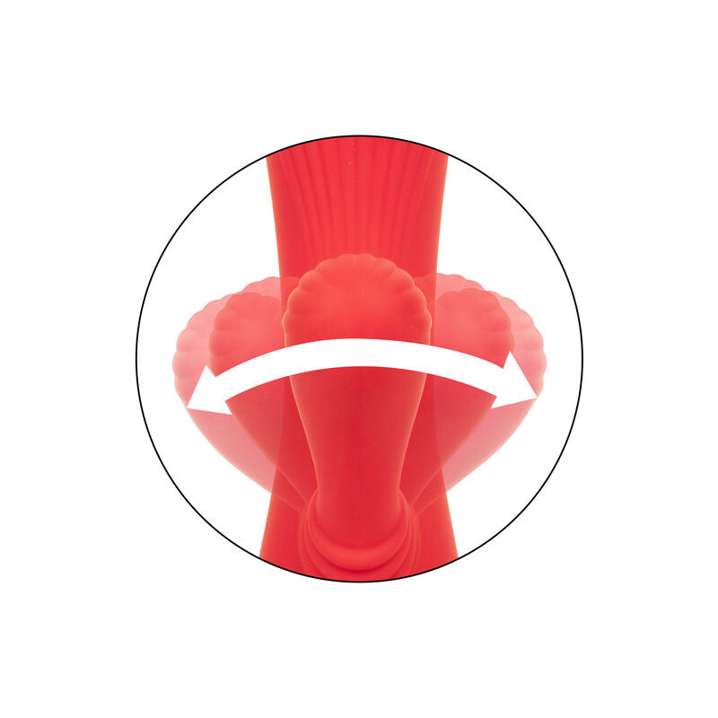 Calexotics Palisades Rosso Passione Rabbit Premium in Silicone - immagine 9
