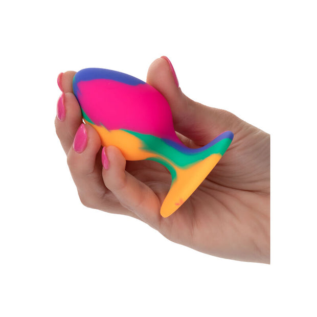 Calexotics - Plug Anale Tie-Dye Medio Cheeky