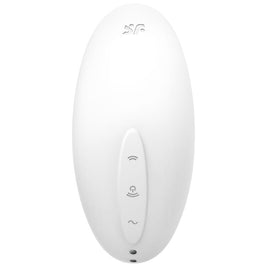 SATISFYER - STIMOLATORE E VIBRATORE A IMPULSI D'ARIA VULVA LOVER 2 BIANCO
