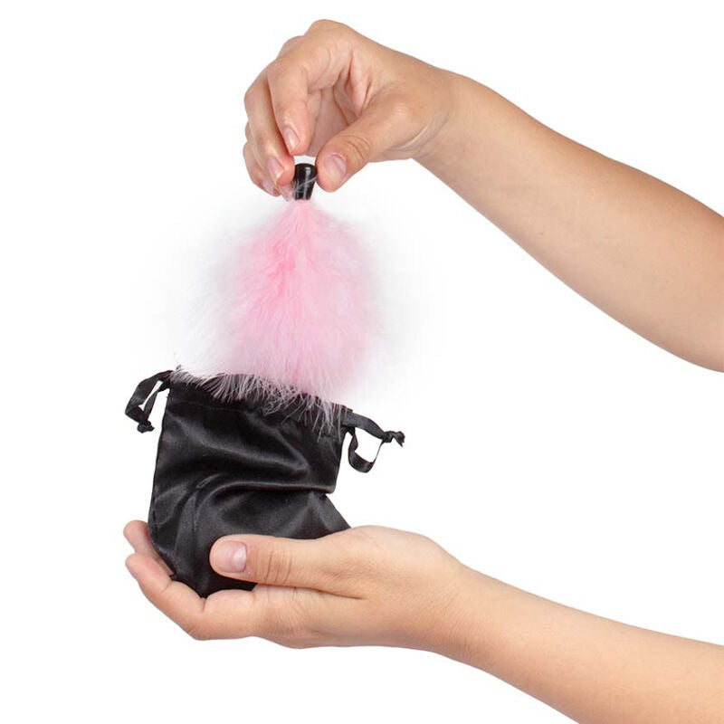 Secretplay - Kit Luce Dorata, Polvere Commestibili Alla Fragola Frizzante E Piuma