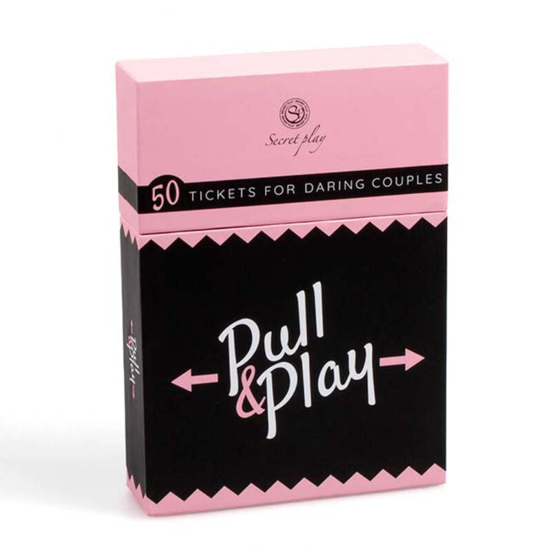 SecretPlay Pull & Play - Gioco di Carte per Coppia Multilingue