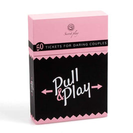 SecretPlay Pull & Play - Gioco di Carte per Coppia Multilingue
