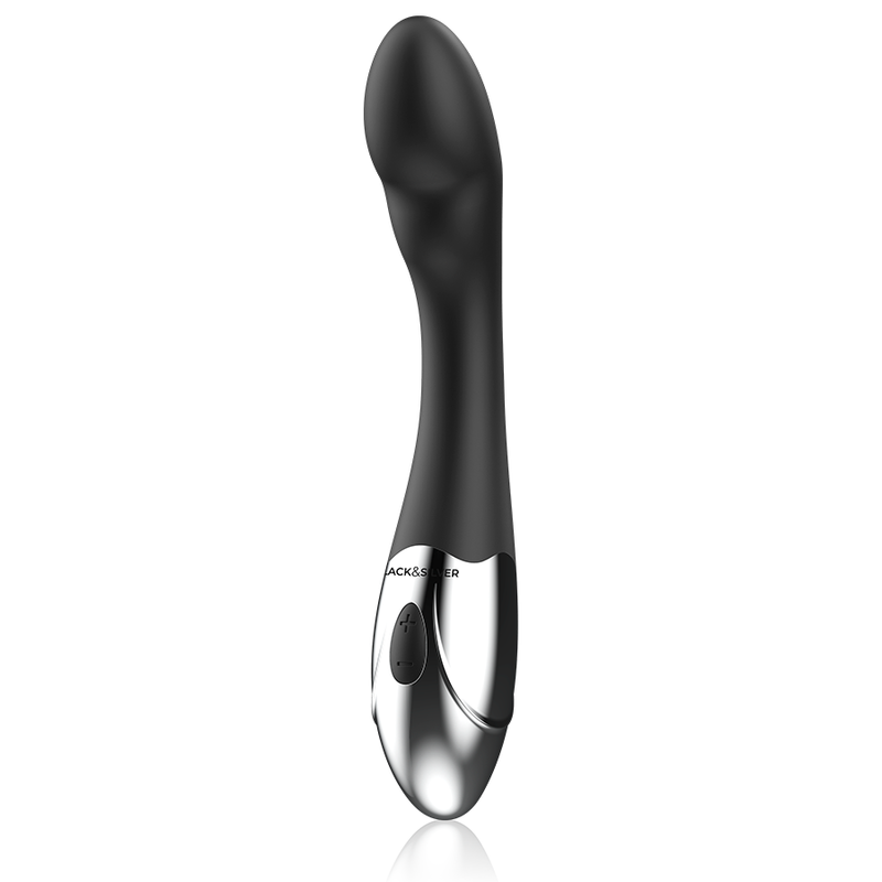 Black&Silver Kilian Vibratore Punto G in Silicone Premium - immagine 4