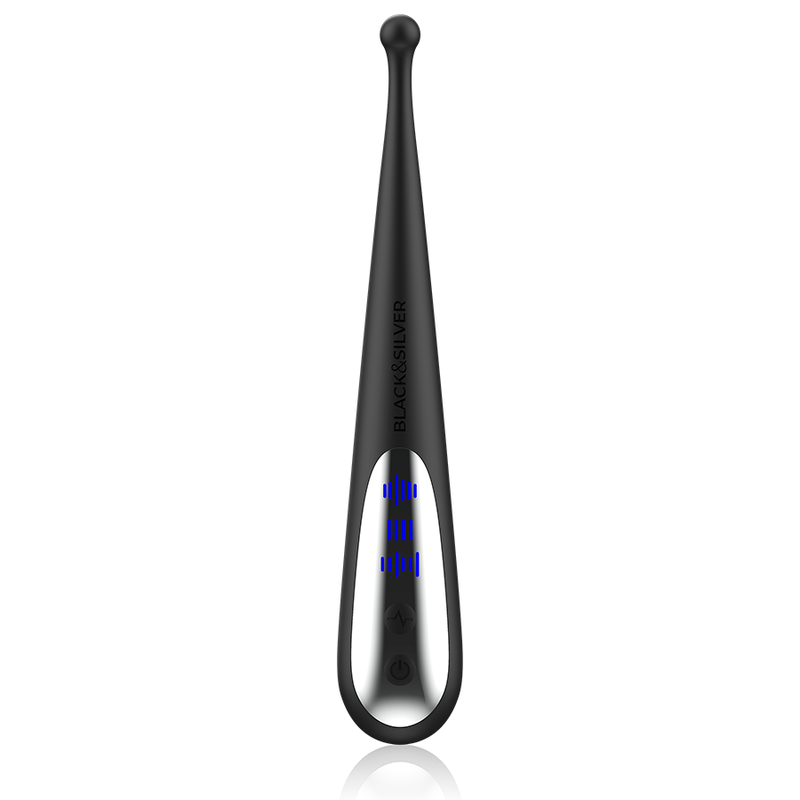 Black&Silver Kenneth Stimolatore Premium in Silicone Body-Safe - immagine 3