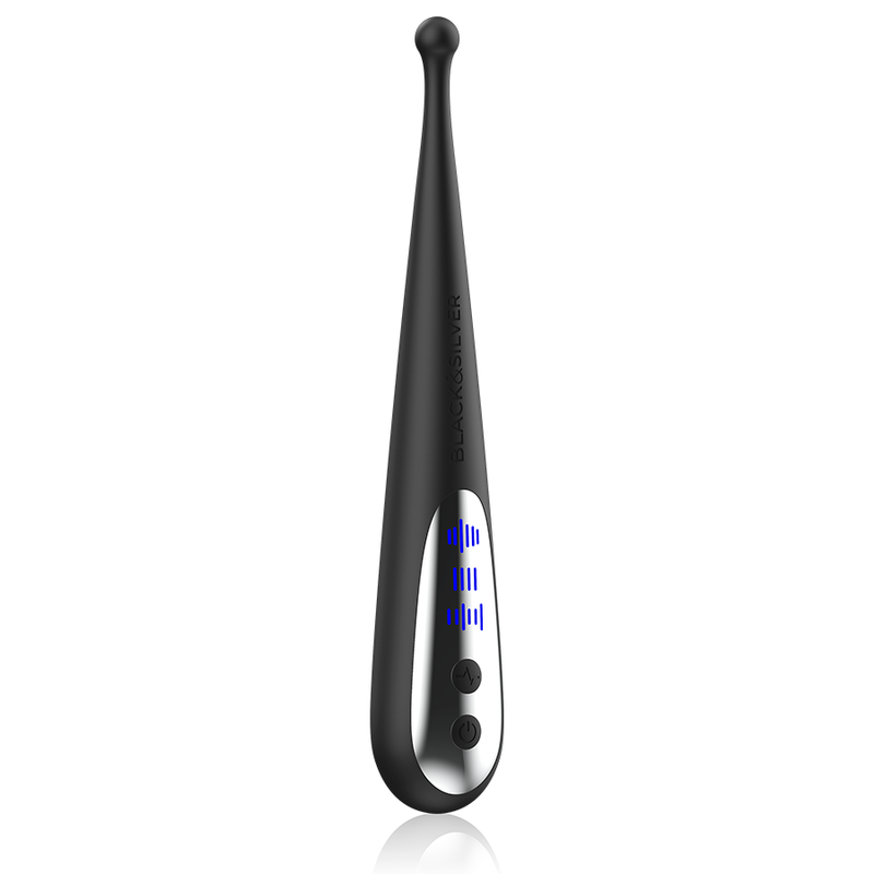 Black&Silver Kenneth Stimolatore Premium in Silicone Body-Safe - immagine 4