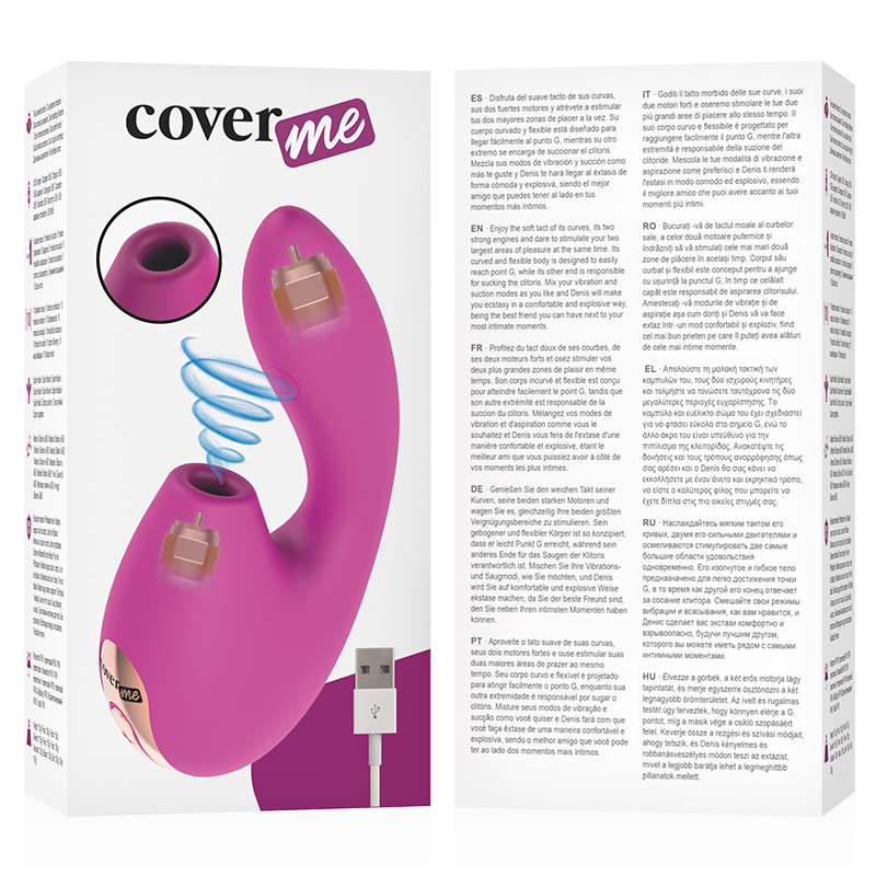 Coverme Stimolatore Clitorideo e Punto G in Silicone Premium - immagine 9
