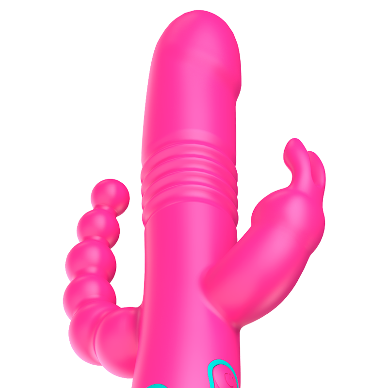 Happy Loky Donald Vibratore Tripla Stimolazione con Telecomando - immagine 6
