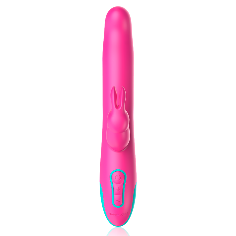 Happy Loky Pluto Vibratore Rabbit Rotatore con Telecomando - immagine 5