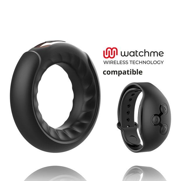 Anbiguo - Adriano Anello Vibrante Compatibile Con La Tecnologia Wireless Watchme