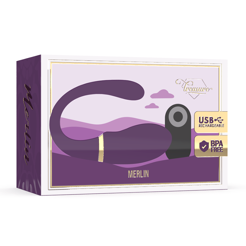 Treasure Merlin Vibratore Doppio con Telecomando Premium - immagine 2