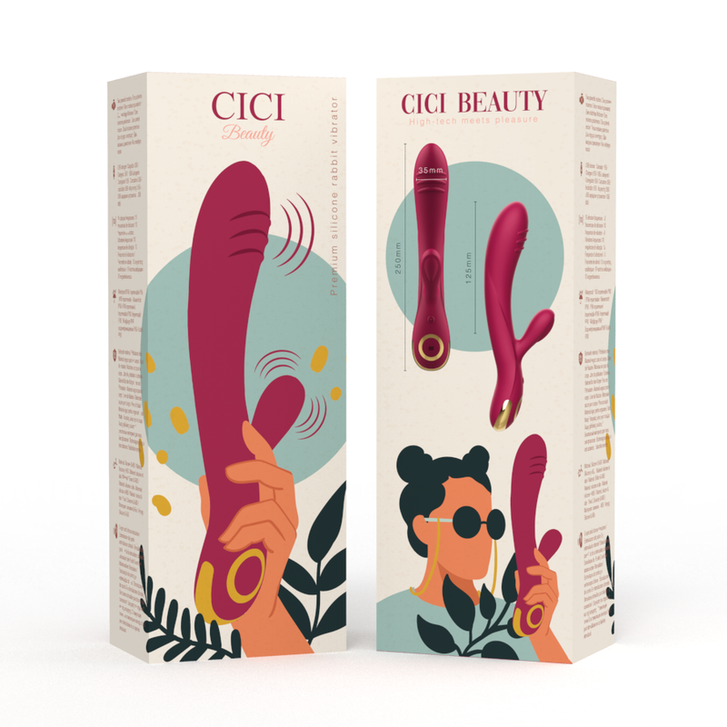 Cici Beauty - Vibratore Rabbit In Silicone Premium