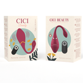 Cici Beauty - Vibratore A Ovetto In Silicone Premium Con Telecomando