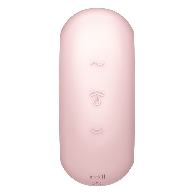 SATISFYER - STIMOLATORE E VIBRATORE A DOPPIO PRO TO GO 3 BLU