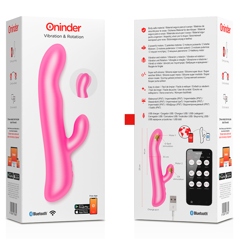 Oninder Oslo Vibratore Rotante Premium con App Gratuita - immagine 7