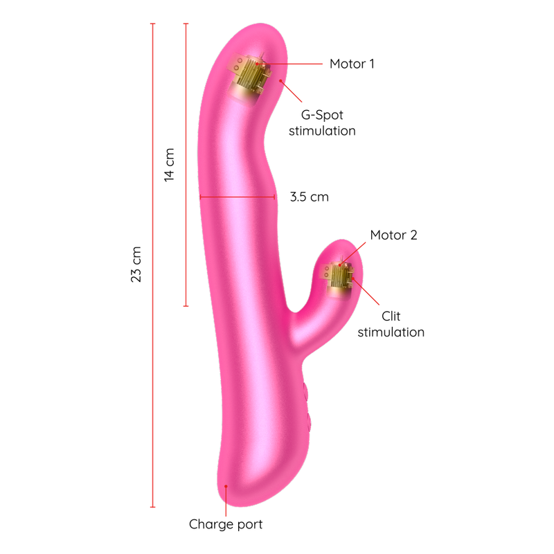 Oninder Oslo Vibratore Rotante Premium con App Gratuita - immagine 3