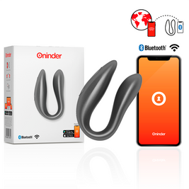 Oninder Lisboa Stimolatore Doppio con App Controllo Remoto