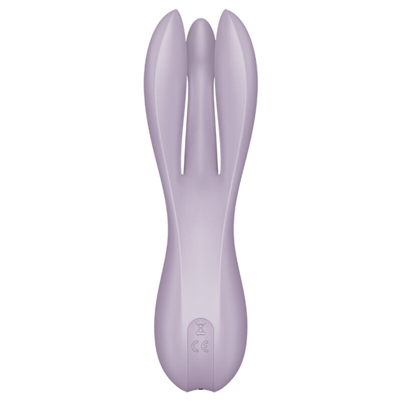 SATISFYER - VIBRATORE THREESOME 2 VIOLA
