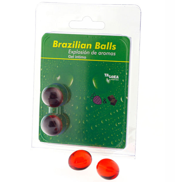 Taloka Sfere Brasiliane Gel Intimo Fragola e Cioccolato
