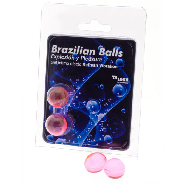 Taloka Sfere Brasiliane Rinfrescanti Effetto Vibrante Gel