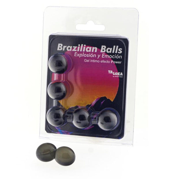 Taloka Sfere Brasiliane Gel Emozionante Effetto Power 5 Capsule
