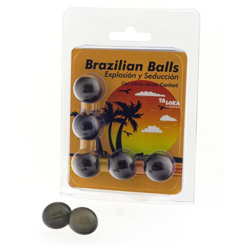 Taloka Sfere Brasiliane Gel Emozionante Comfort - 5 Pezzi