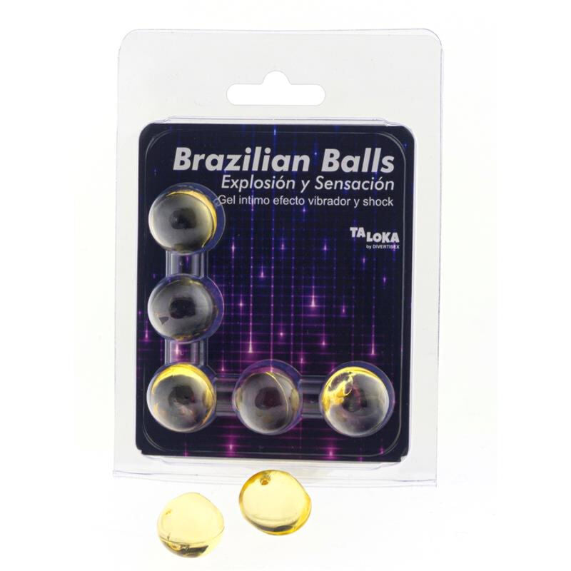 Taloka Sfere Brasiliane Gel Emozionante - 5 Pezzi Wellness Intimo