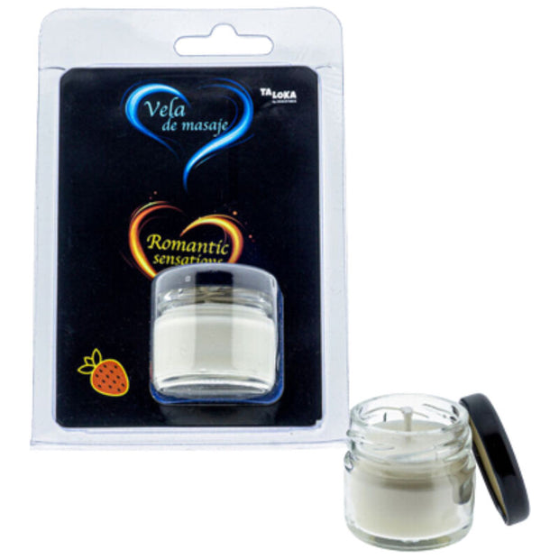 Taloka Candela da Massaggio alla Fragola Body-Safe Premium