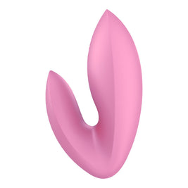 Satisfyer Love Riot Vibratore da Dito Premium in Silicone Rosa