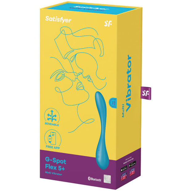 Satisfyer - G-Spot Flex 5 Multi Vibratore Blu