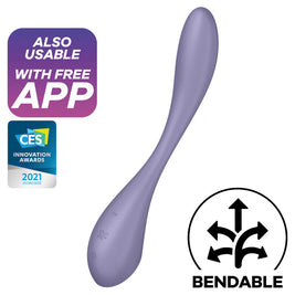 Satisfyer G-Spot Flex 5 Vibratore Smart con APP Lilla