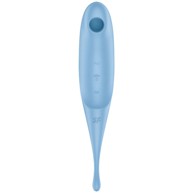 Satisfyer Twirling Pro - Stimolatore Air Pulse Body-Safe Blu - immagine 2