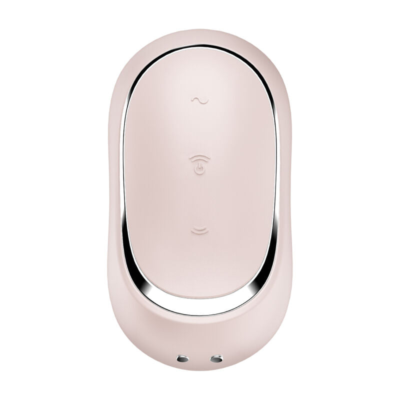 SATISFYER - PRO TO GO 2 DOPPIO STIMOLATORE E VIBRATORE VERDE