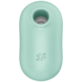 SATISFYER - PRO TO GO 2 DOPPIO STIMOLATORE E VIBRATORE VERDE