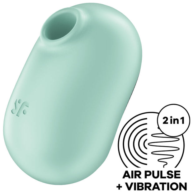 Satisfyer Pro To Go 2 Stimolatore Doppio Onda Pressione Verde
