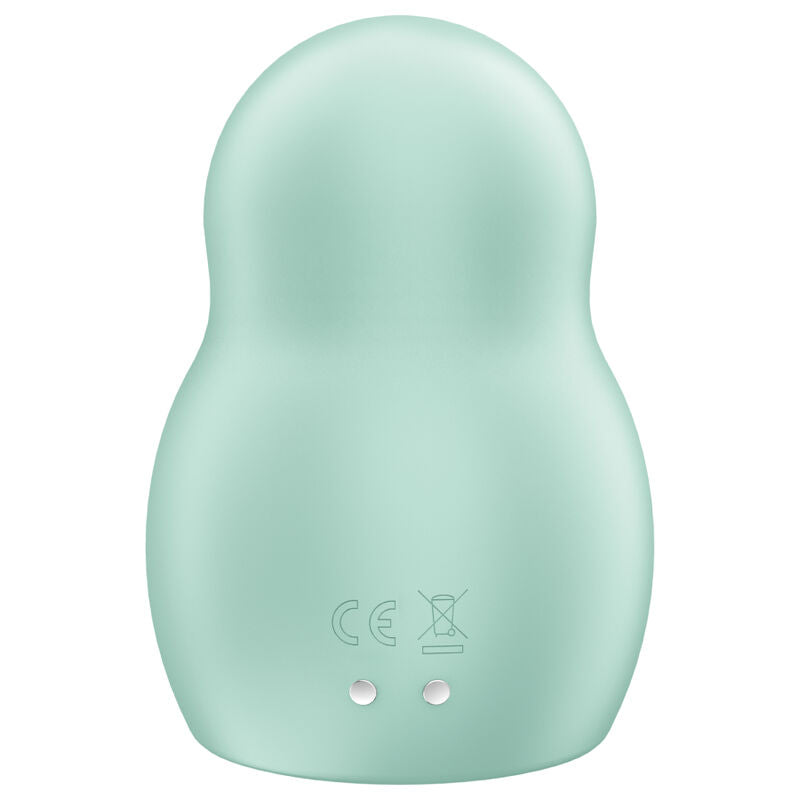 SATISFYER - PRO TO GO 1 DOPPIO STIMOLATORE E VIBRATORE BLU